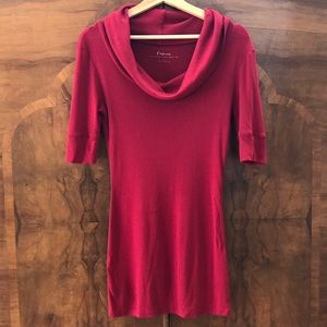 Express Cowl Neck Tunic Top